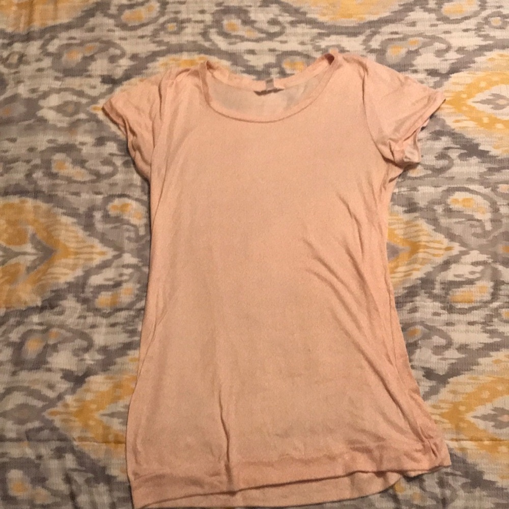 Soft pink t-shirt night gown